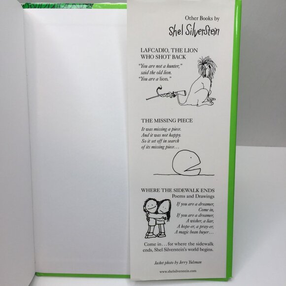 Vintage Kids The Giving Tree Shel Silverstein Hardcover Book With Dust Jacket - Picture 9 of 15